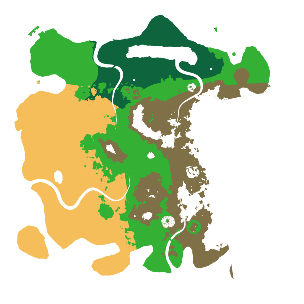 Biome Rust Map: Procedural Map, Size: 3500, Seed: 1408213483
