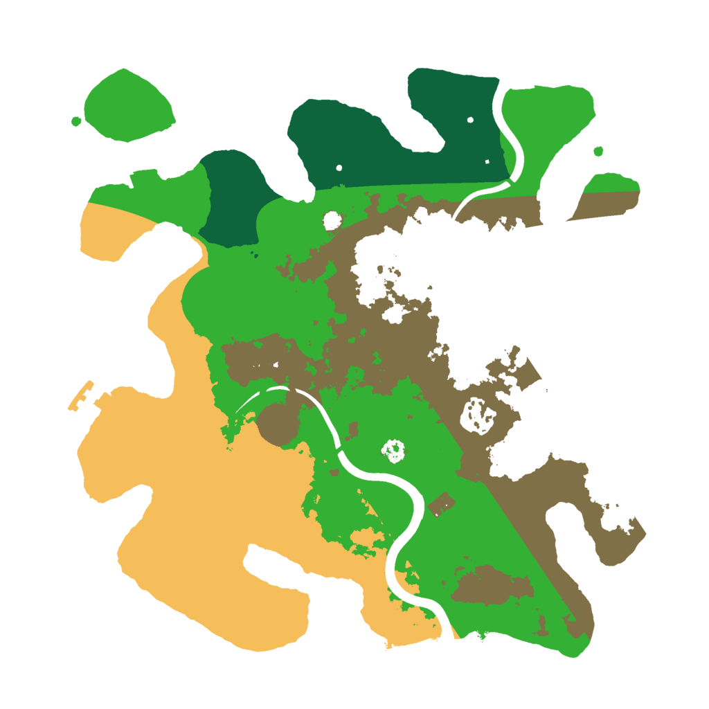 Biome Rust Map: Procedural Map, Size: 3000, Seed: 1715992344