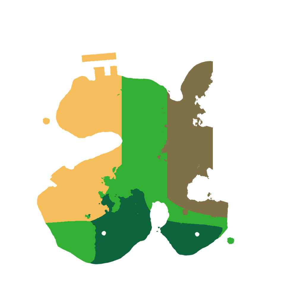 Biome Rust Map: Procedural Map, Size: 1800, Seed: 300900