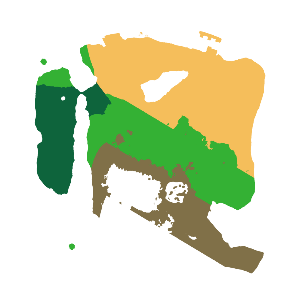 Biome Rust Map: Procedural Map, Size: 2000, Seed: 4206913