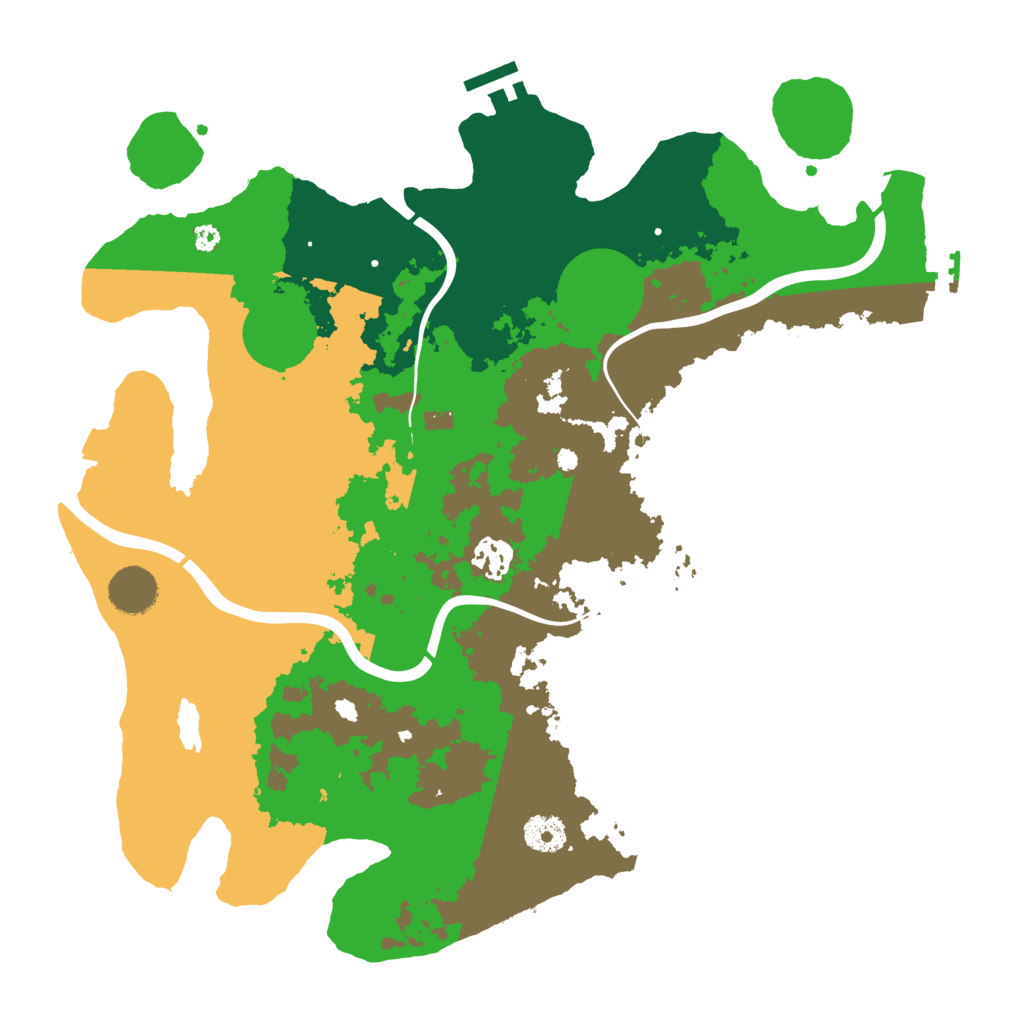 Biome Rust Map: Procedural Map, Size: 3750, Seed: 159921947
