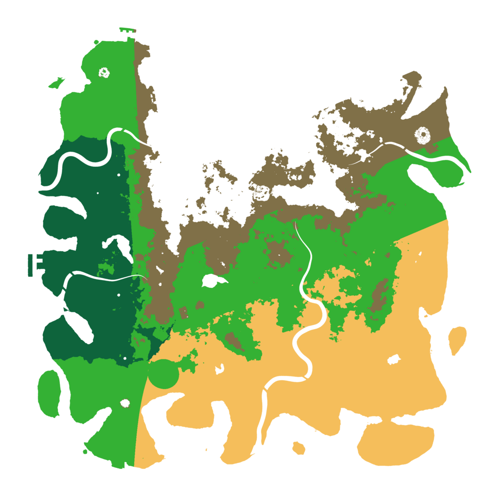 Biome Rust Map: Procedural Map, Size: 4500, Seed: 1412267824