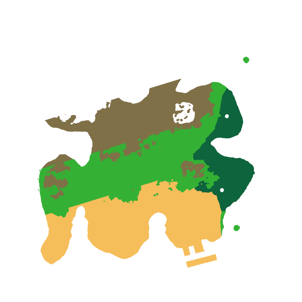 Biome Rust Map: Procedural Map, Size: 2000, Seed: 8407239
