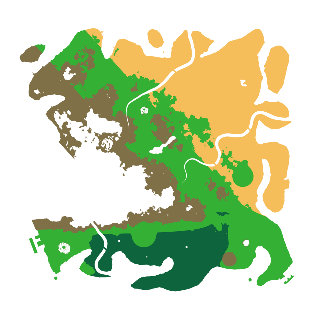 Biome Rust Map: Procedural Map, Size: 4000, Seed: 700092839