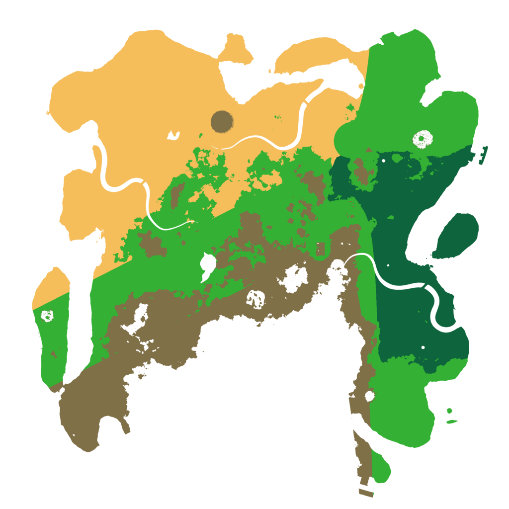 Biome Rust Map: Procedural Map, Size: 4000, Seed: 4147741
