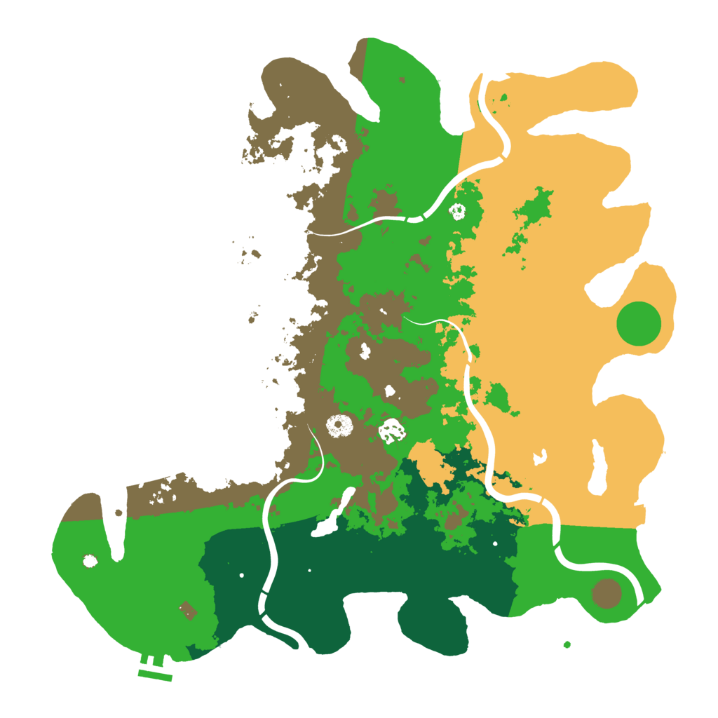 Biome Rust Map: Procedural Map, Size: 4250, Seed: 384835366