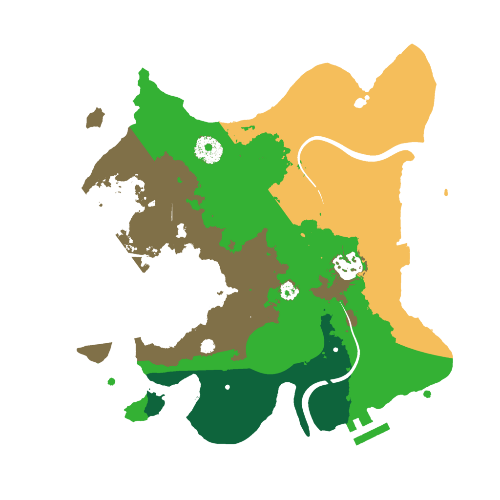Biome Rust Map: Procedural Map, Size: 2700, Seed: 1792324883