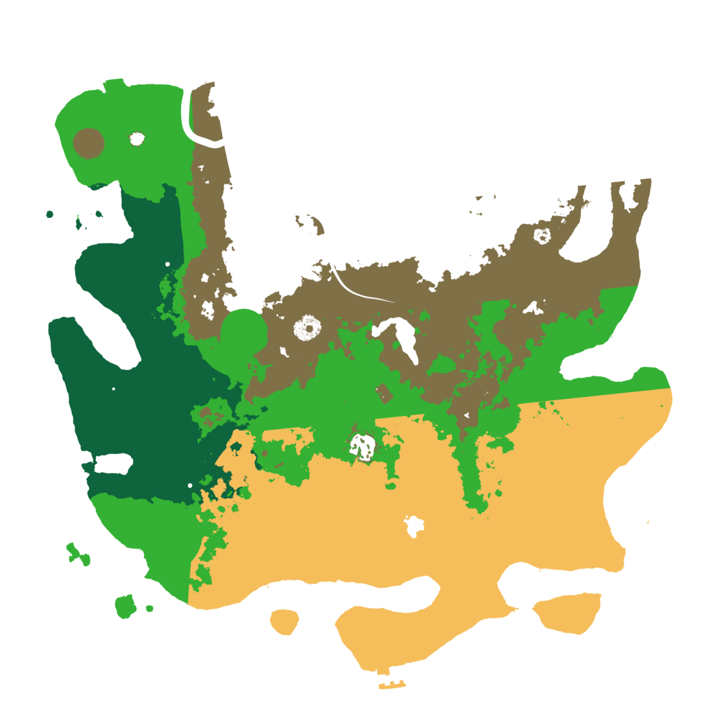 Biome Rust Map: Procedural Map, Size: 4000, Seed: 453061261