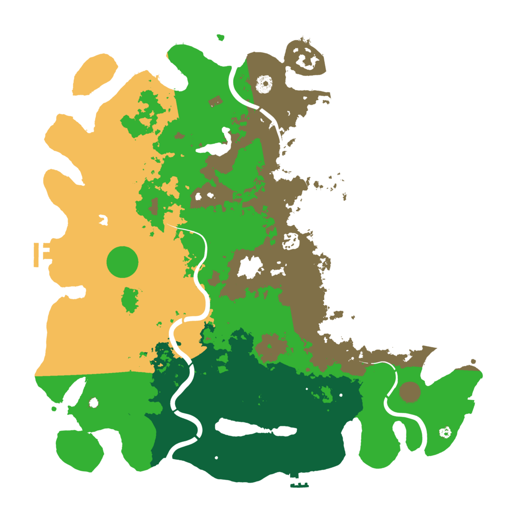 Biome Rust Map: Procedural Map, Size: 4250, Seed: 5112026