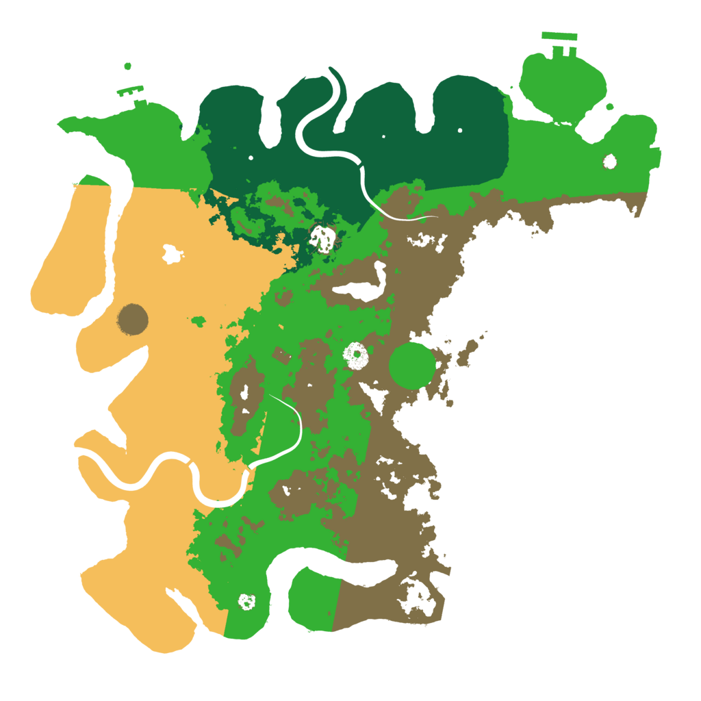 Procedural Map :: Rust Map :: Just-Wiped