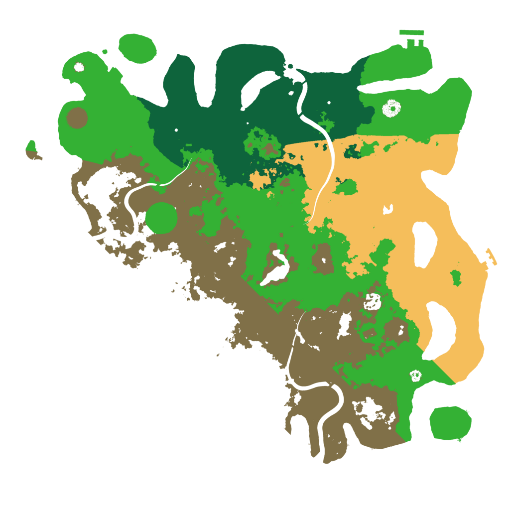 Biome Rust Map: Procedural Map, Size: 4250, Seed: 1075301633