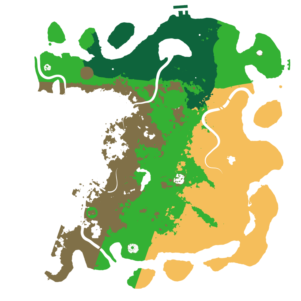 Biome Rust Map: Procedural Map, Size: 4250, Seed: 1475429617
