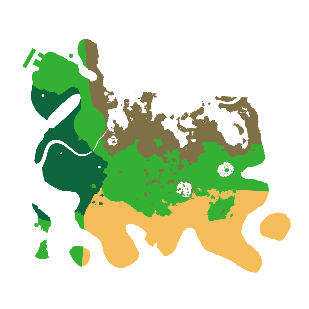 Biome Rust Map: Procedural Map, Size: 3000, Seed: 1783065