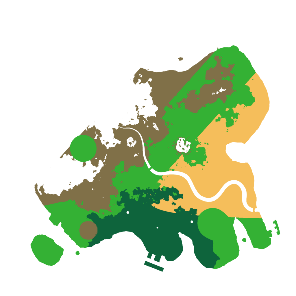 Procedural Map :: Rust Map :: Just-Wiped