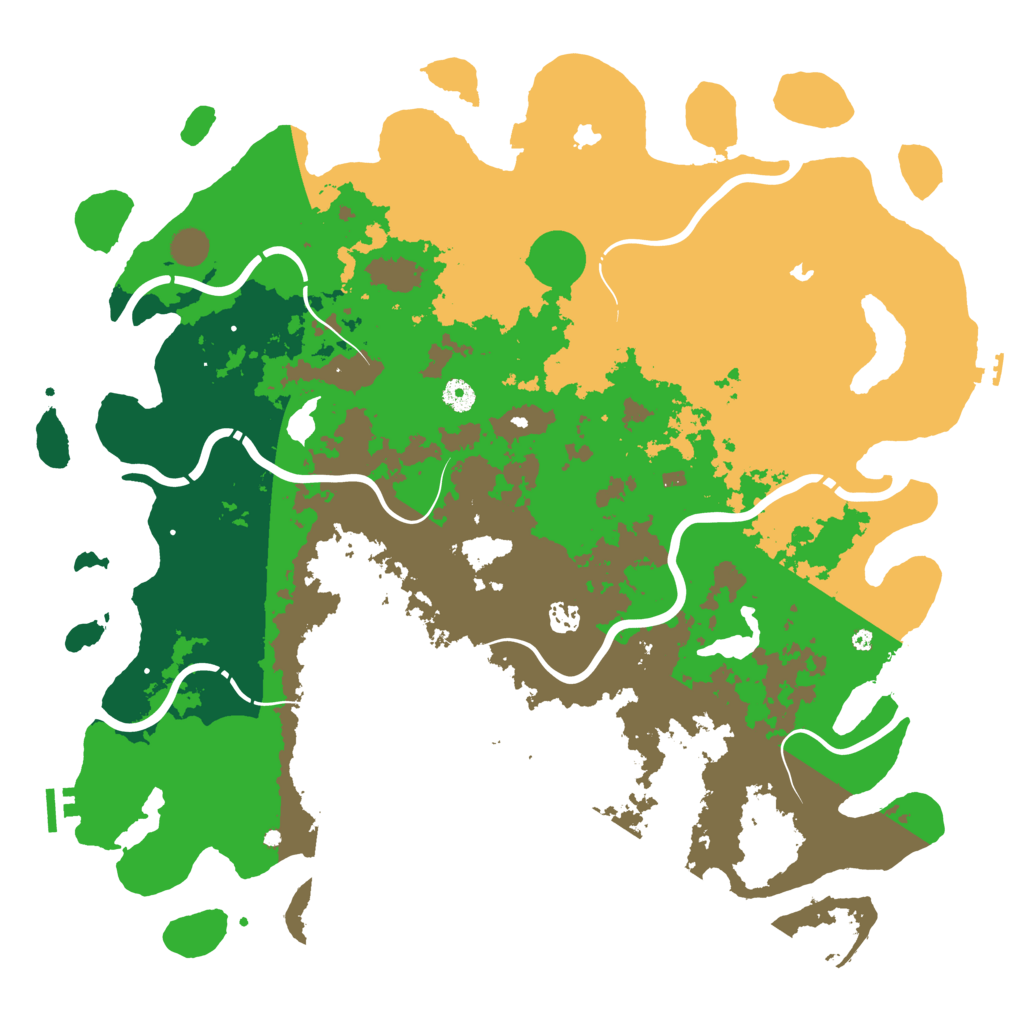 Biome Rust Map: Procedural Map, Size: 4740, Seed: 3028