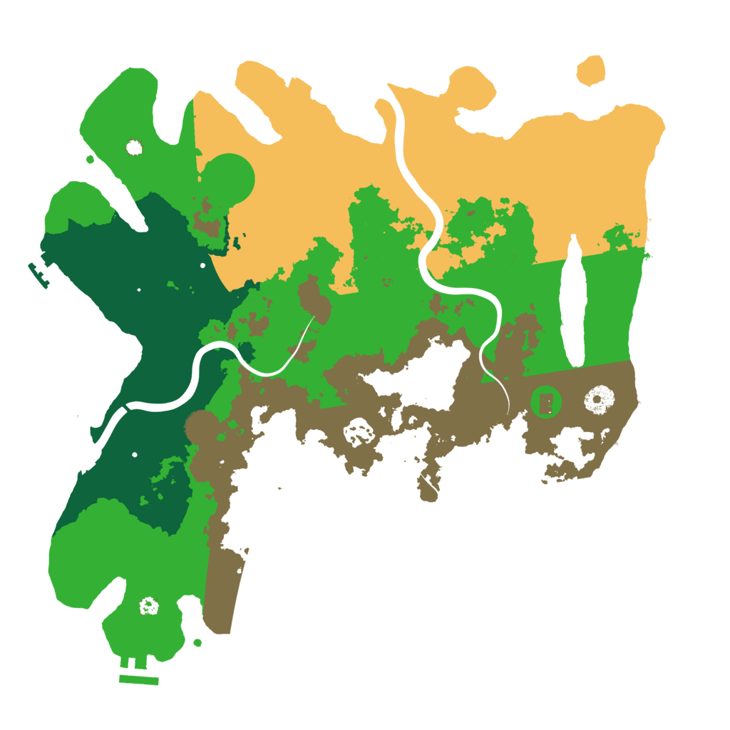 Biome Rust Map: Procedural Map, Size: 3750, Seed: 1138220896