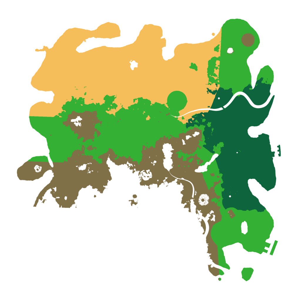 Biome Rust Map: Procedural Map, Size: 4000, Seed: 2055421860