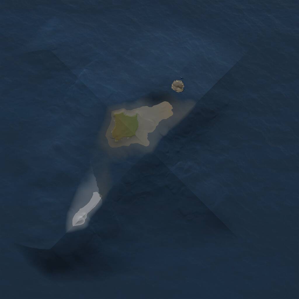 Rust Map: Procedural Map, Size: 1000, Seed: 91573, 3 Monuments