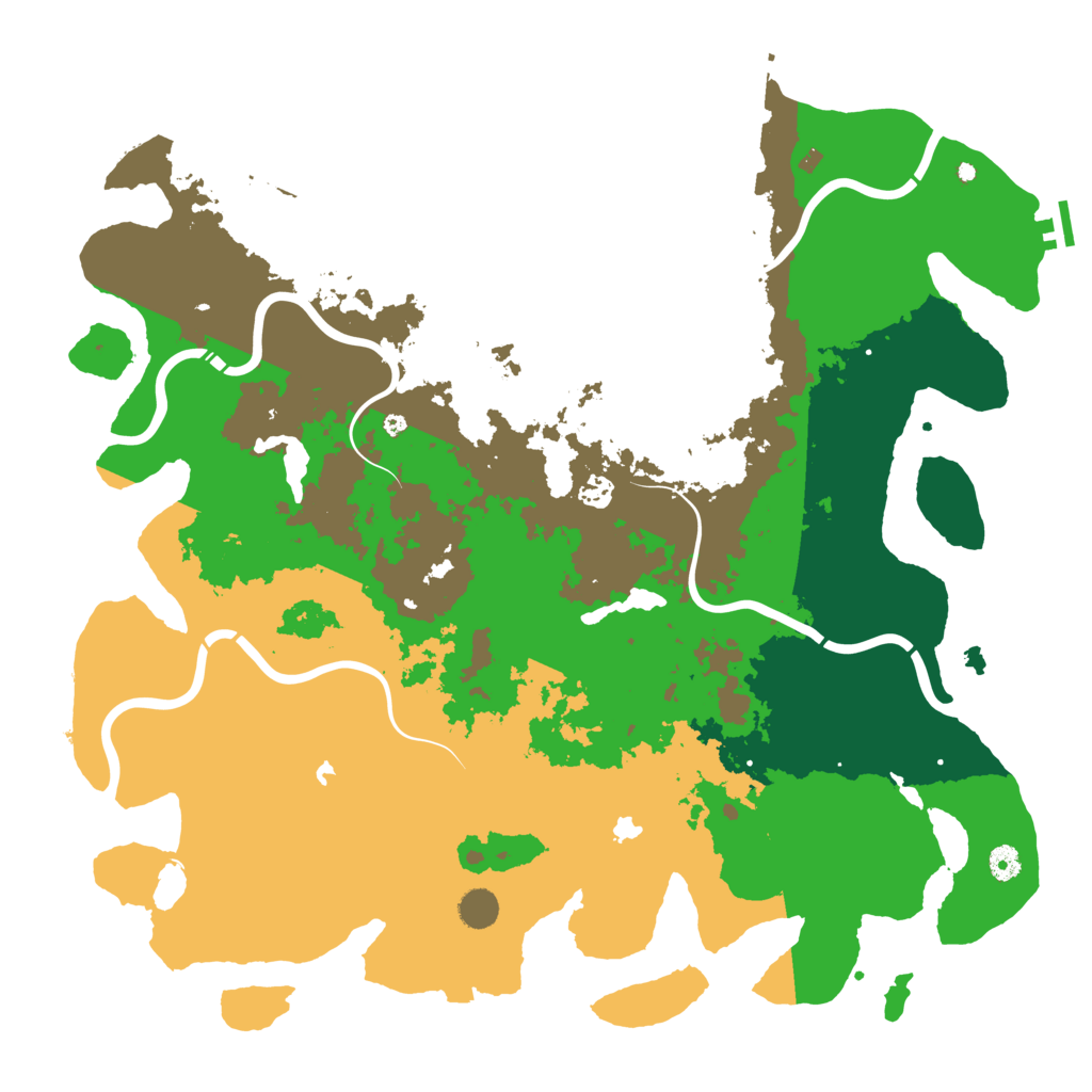Biome Rust Map: Procedural Map, Size: 4800, Seed: 2078111602