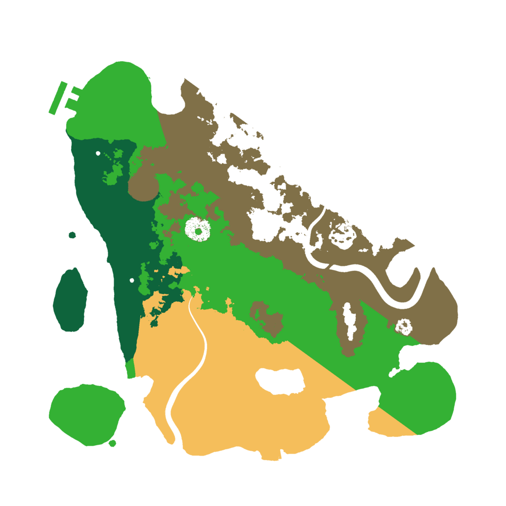 Procedural Map :: Rust Map :: Just-Wiped