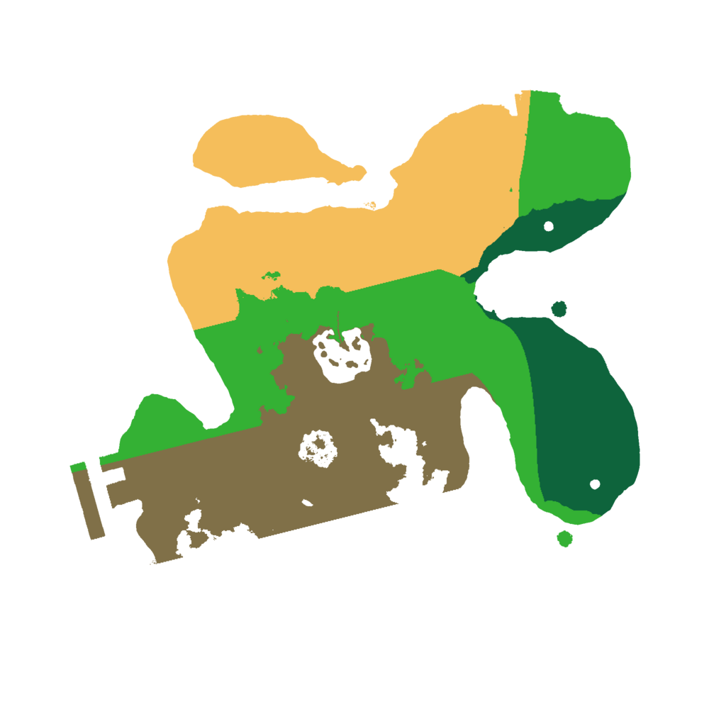 Biome Rust Map: Procedural Map, Size: 1900, Seed: 45643