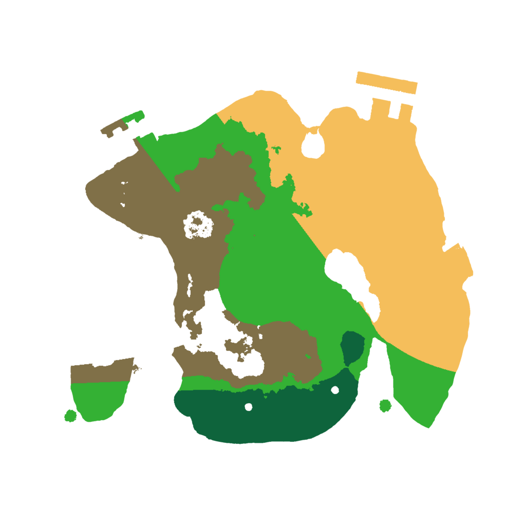 Biome Rust Map: Procedural Map, Size: 1750, Seed: 12334