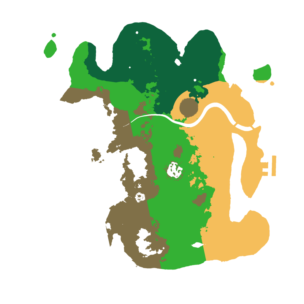 Procedural Map :: Rust Map :: Just-Wiped