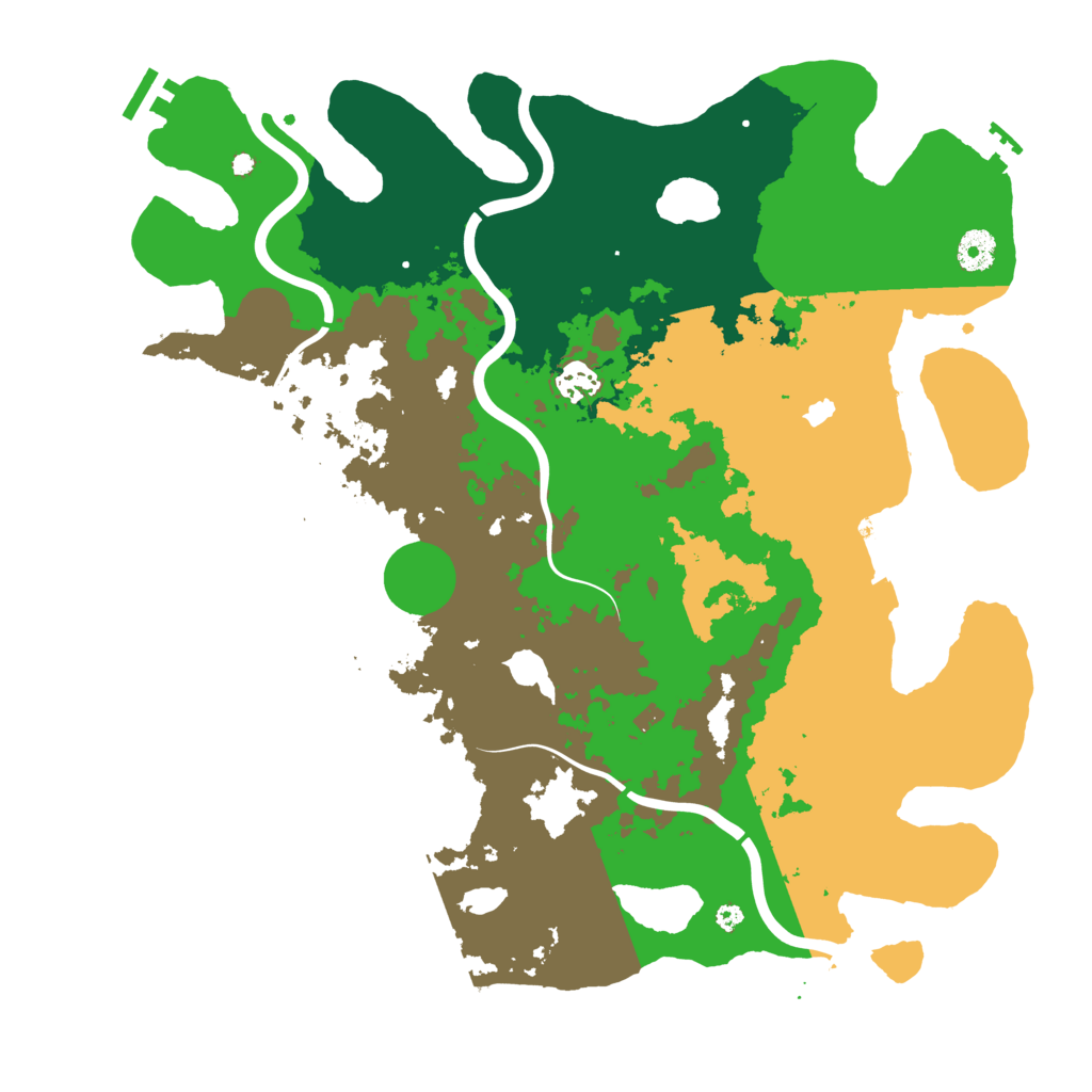 Biome Rust Map: Procedural Map, Size: 4000, Seed: 2089273816