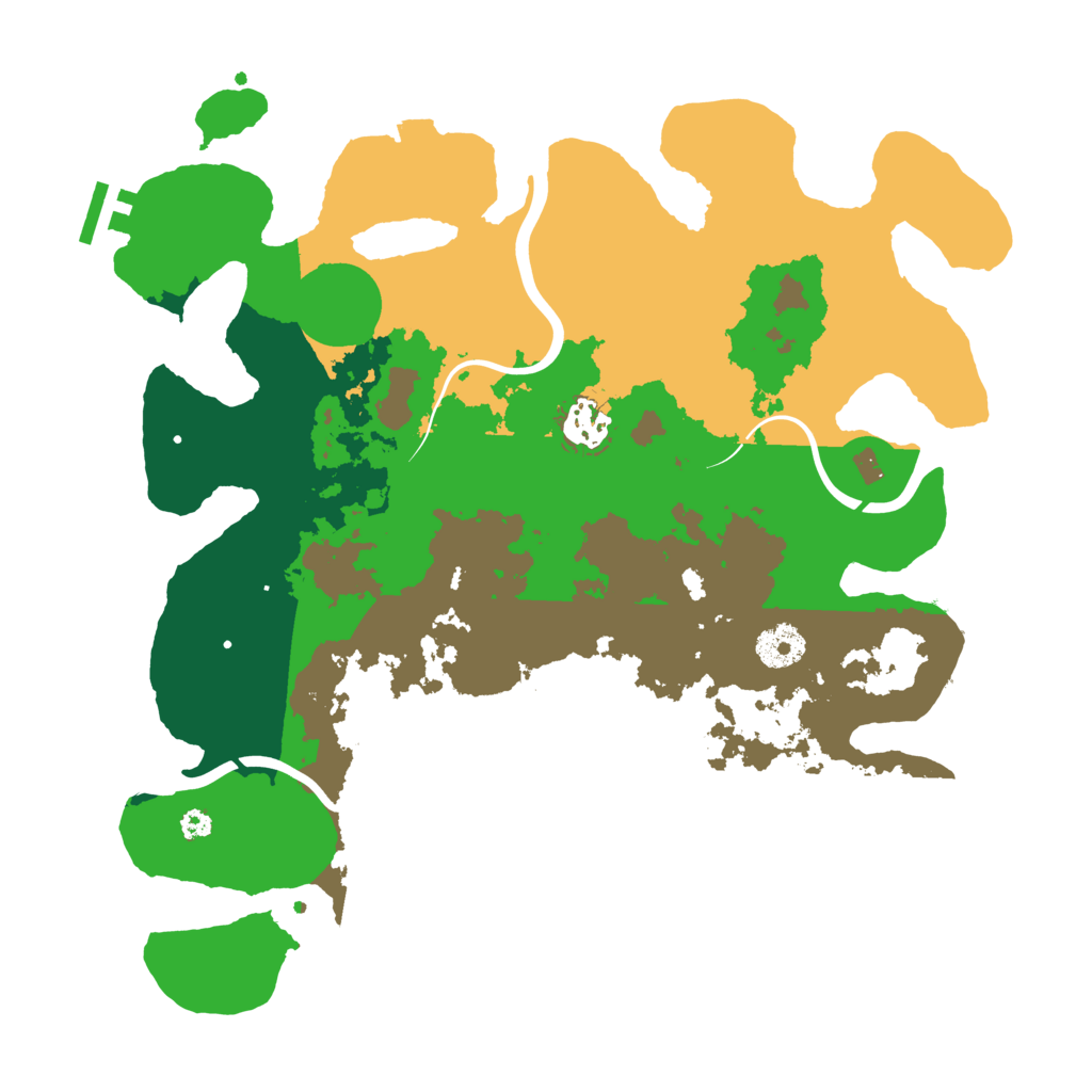 Biome Rust Map: Procedural Map, Size: 3500, Seed: 1768661695