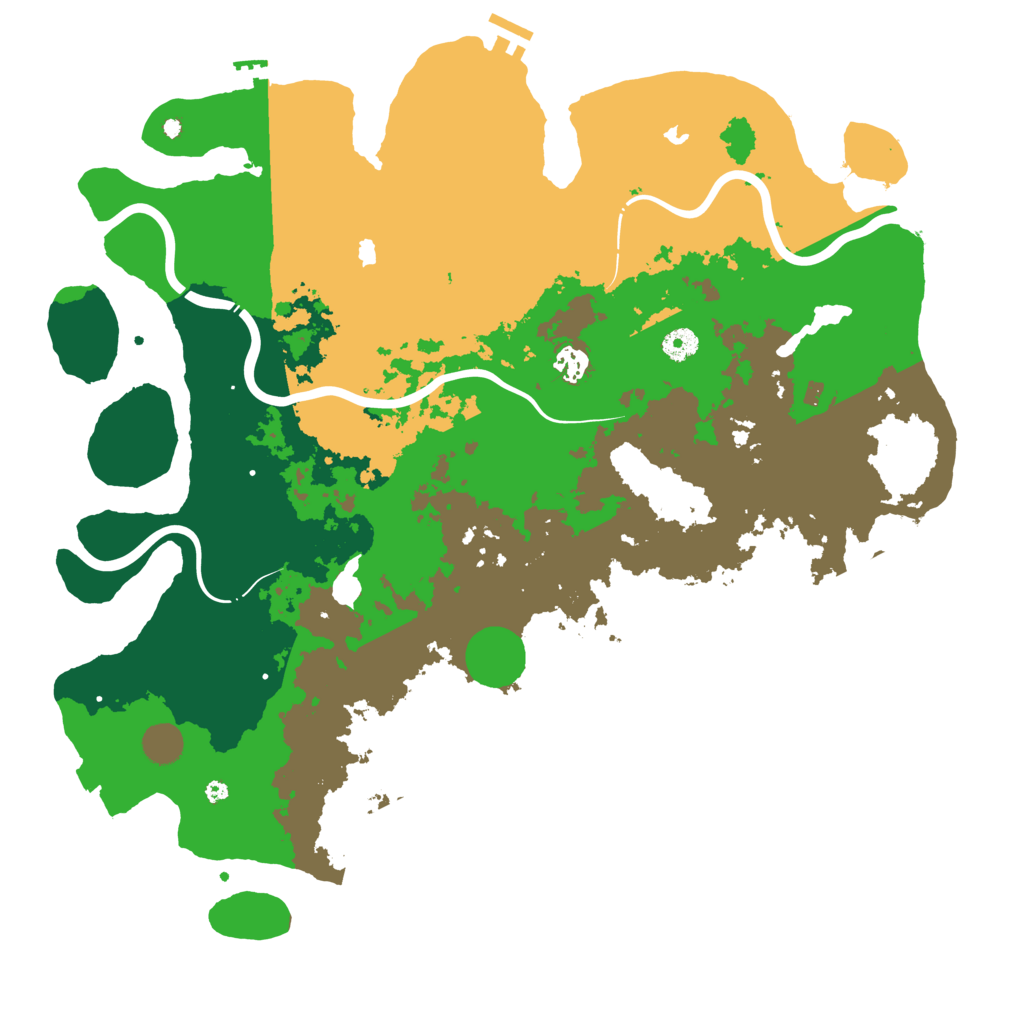 Biome Rust Map: Procedural Map, Size: 4500, Seed: 1573378651