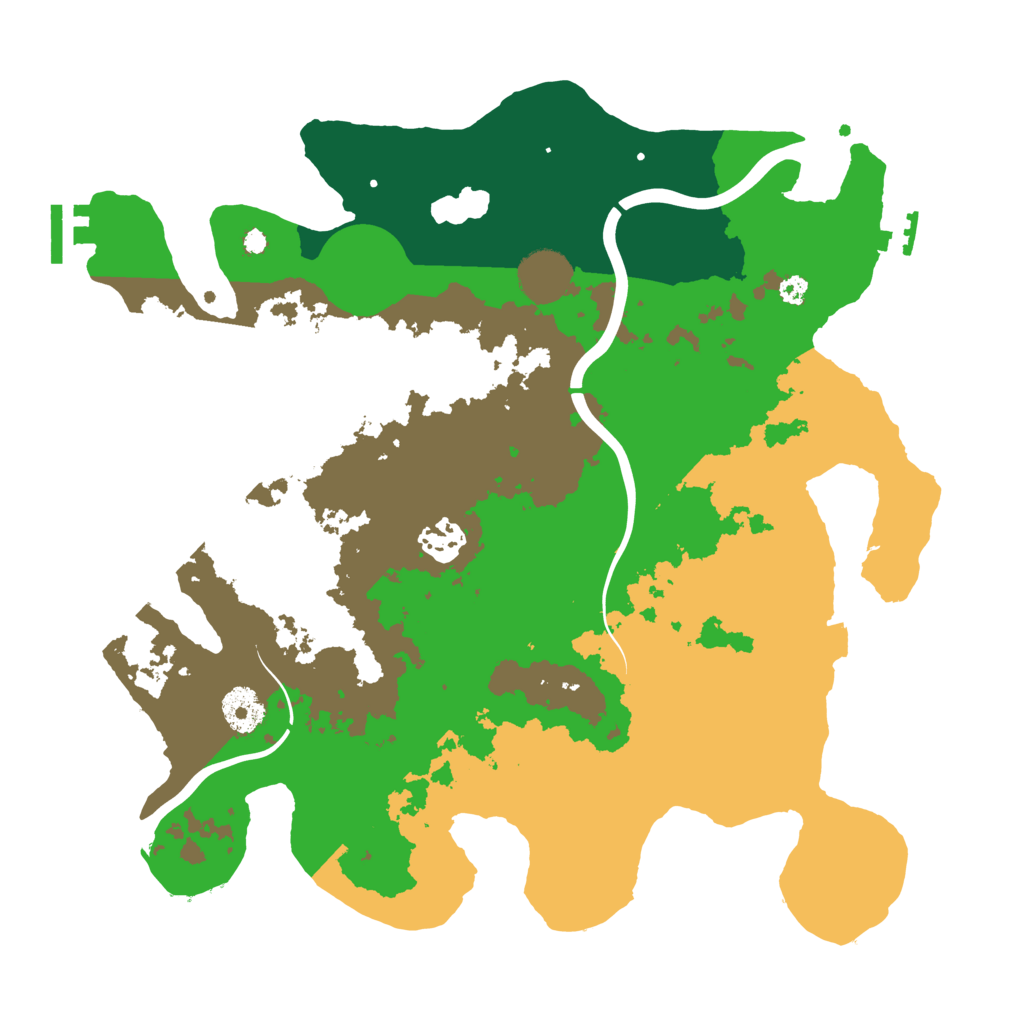 Procedural Map :: Rust Map :: Just-Wiped