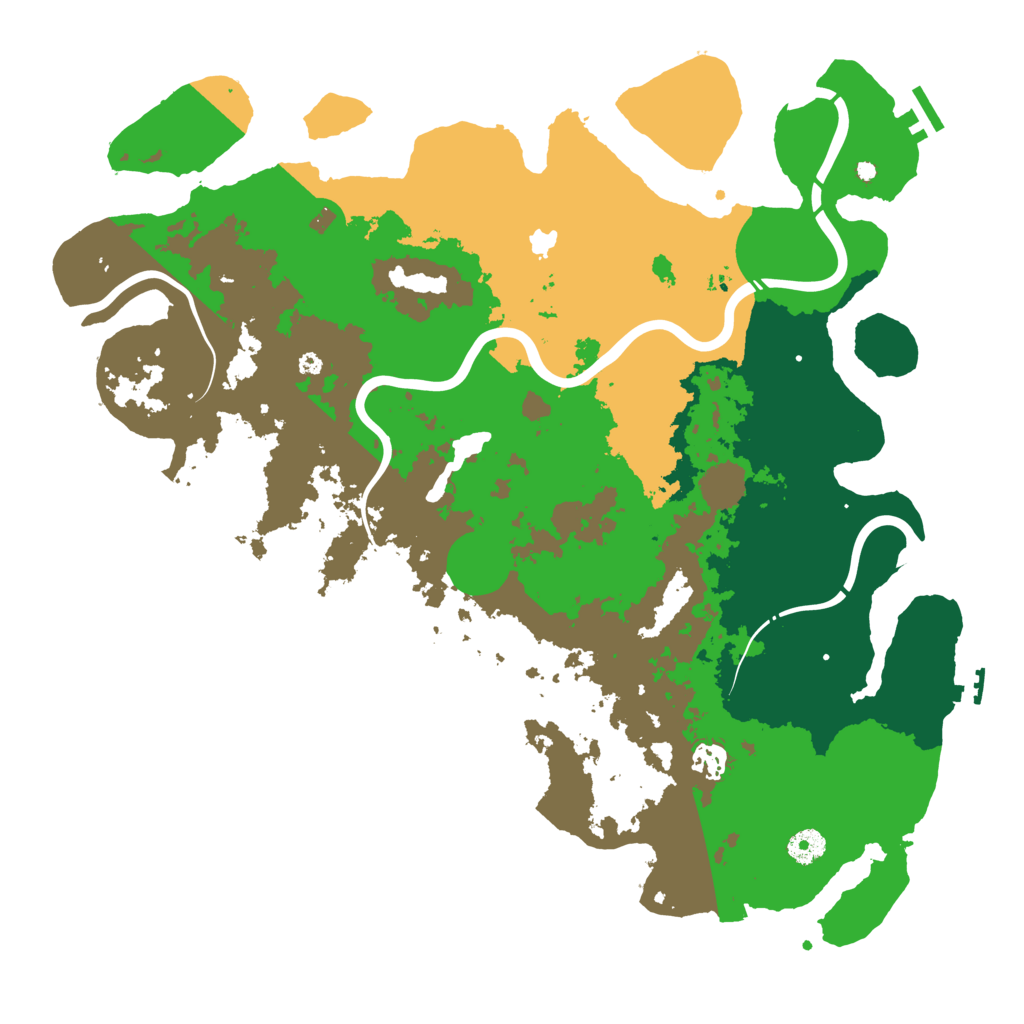 Biome Rust Map: Procedural Map, Size: 4250, Seed: 20261020