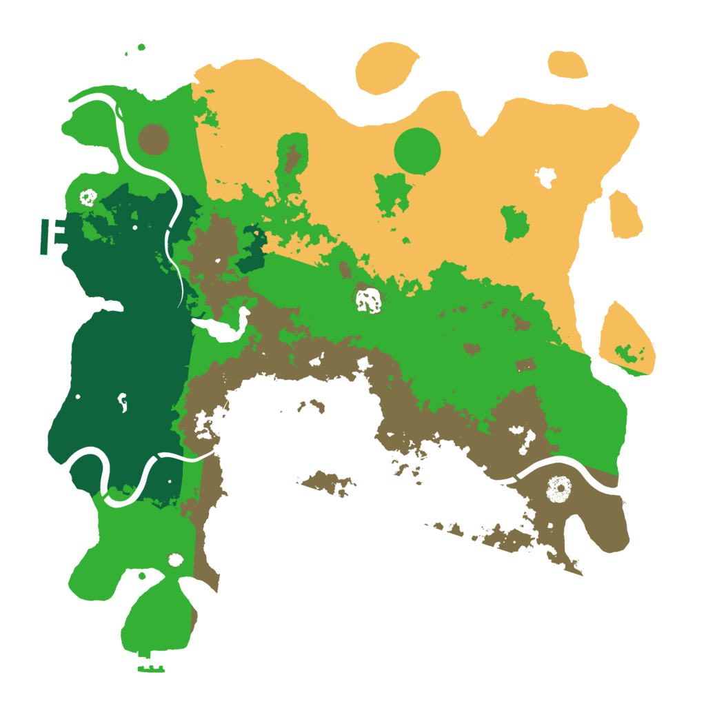 Biome Rust Map: Procedural Map, Size: 4000, Seed: 1310312656