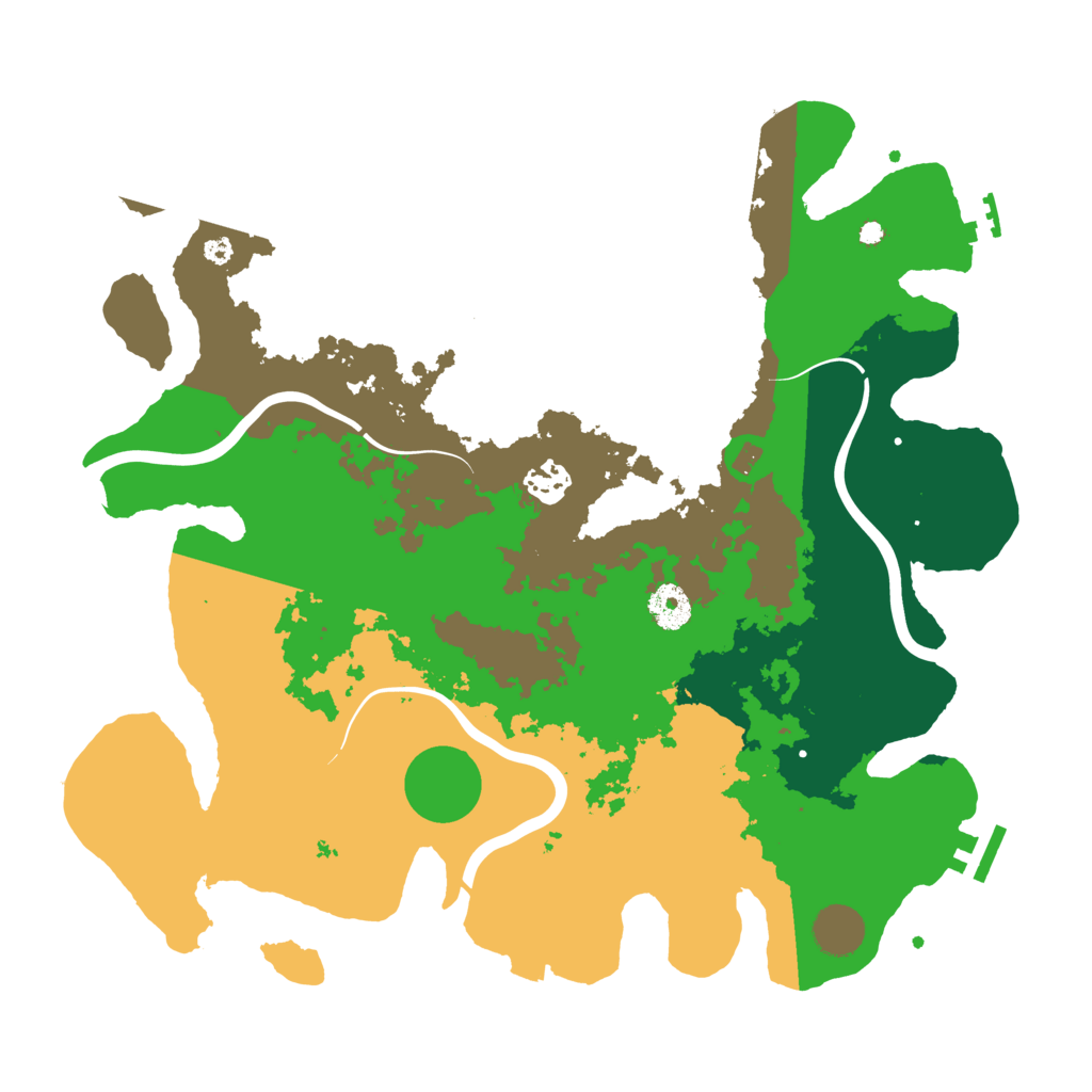 Biome Rust Map: Procedural Map, Size: 3750, Seed: 1946168195