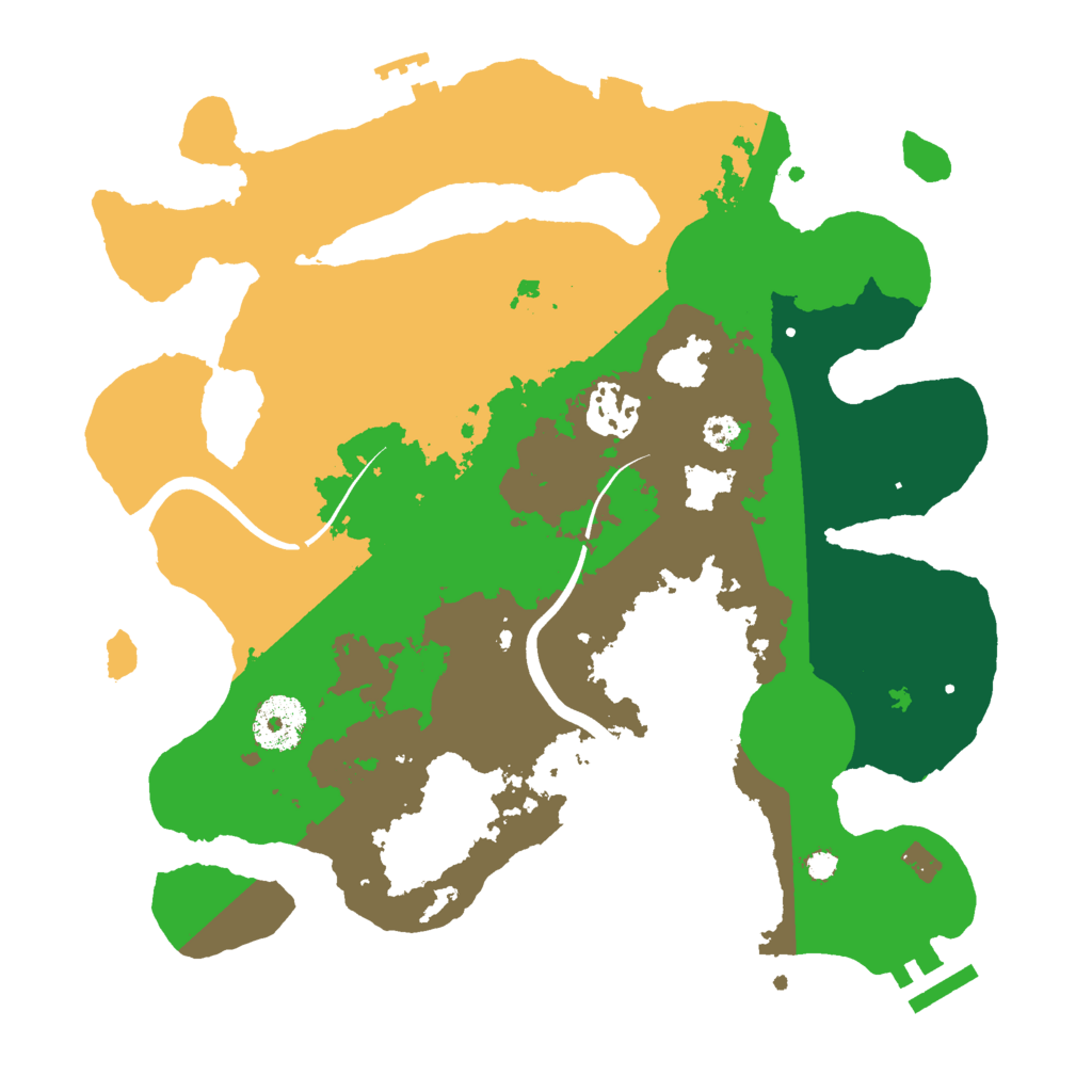 Procedural Map :: Rust Map :: Just-Wiped