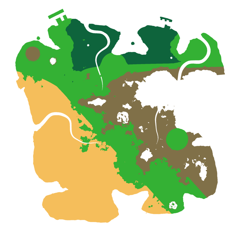 Biome Rust Map: Procedural Map, Size: 3000, Seed: 785022298