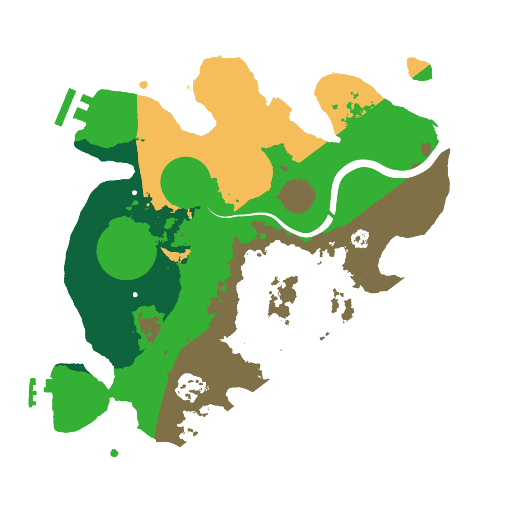 Biome Rust Map: Procedural Map, Size: 2700, Seed: 1792497691