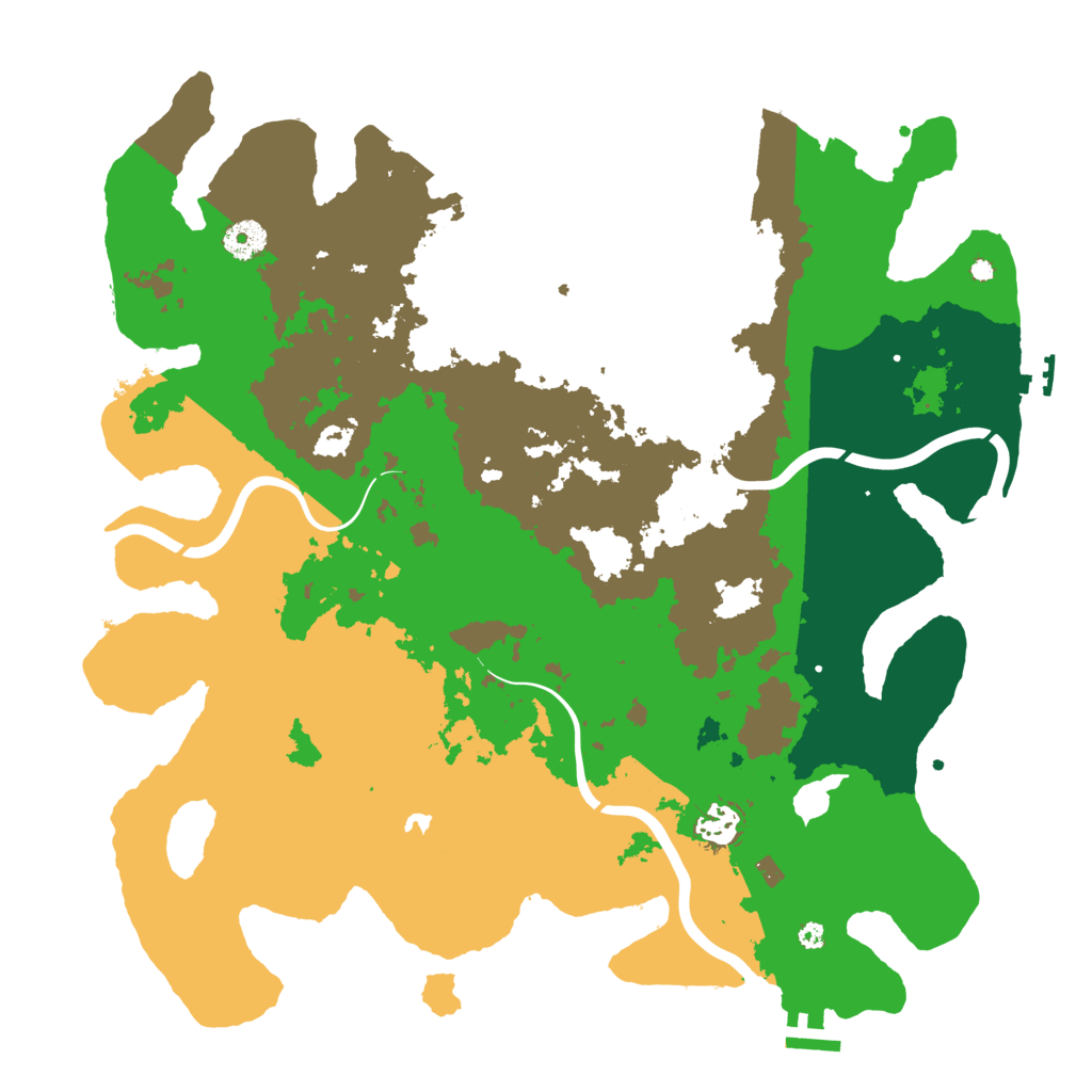 Biome Rust Map: Procedural Map, Size: 4000, Seed: 2086741665