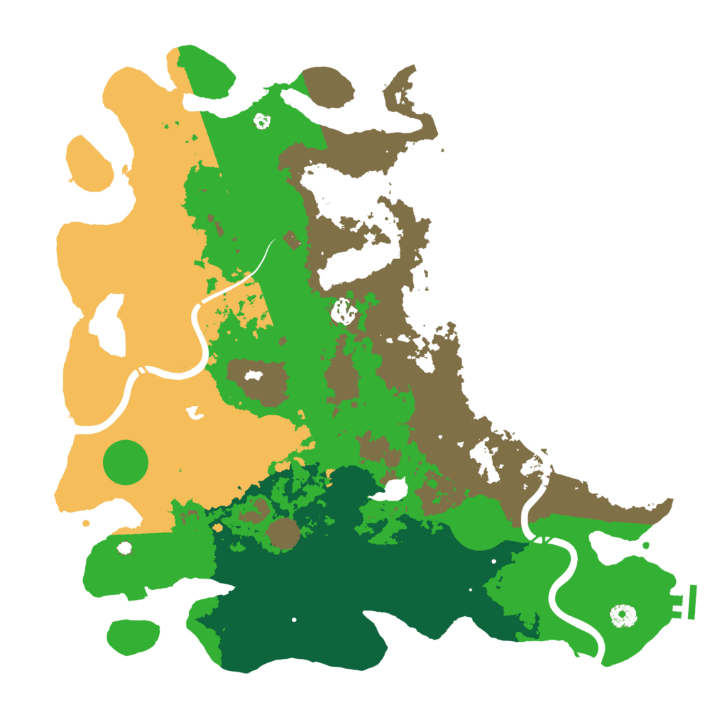 Procedural Map :: Rust Map :: Just-Wiped
