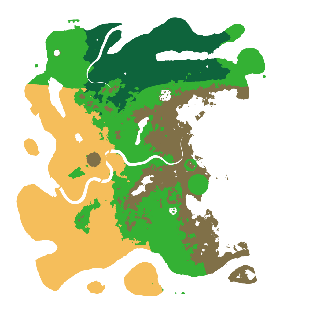 Biome Rust Map: Procedural Map, Size: 4000, Seed: 102026