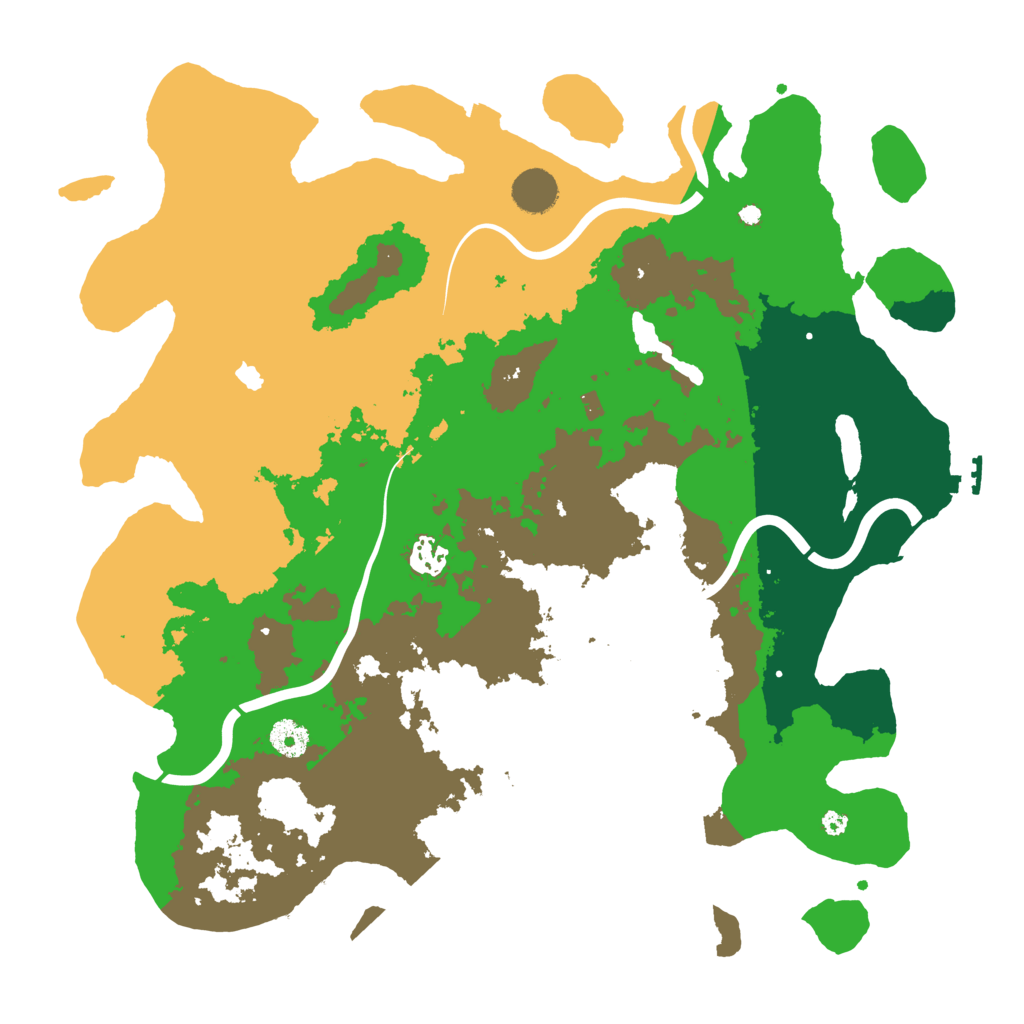 Biome Rust Map: Procedural Map, Size: 4000, Seed: 644493301
