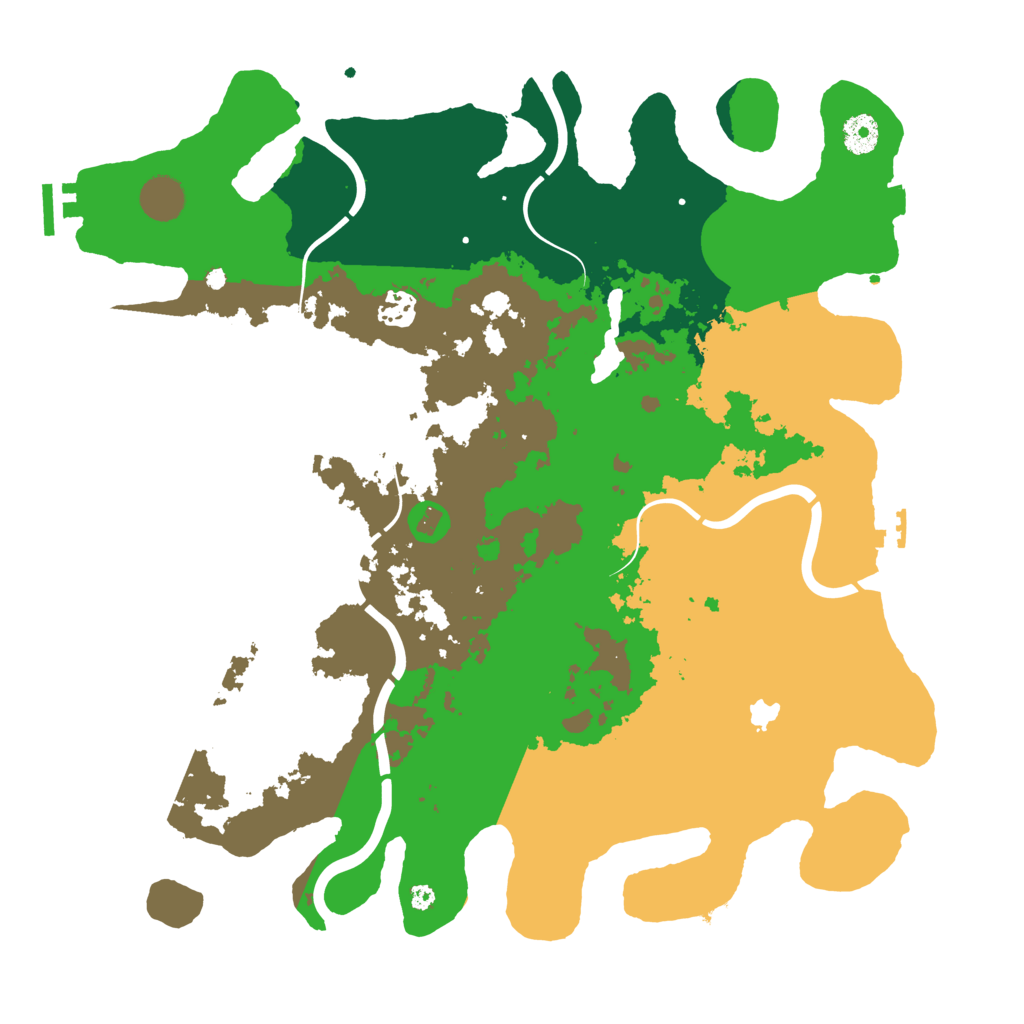 Biome Rust Map: Procedural Map, Size: 4000, Seed: 266220335