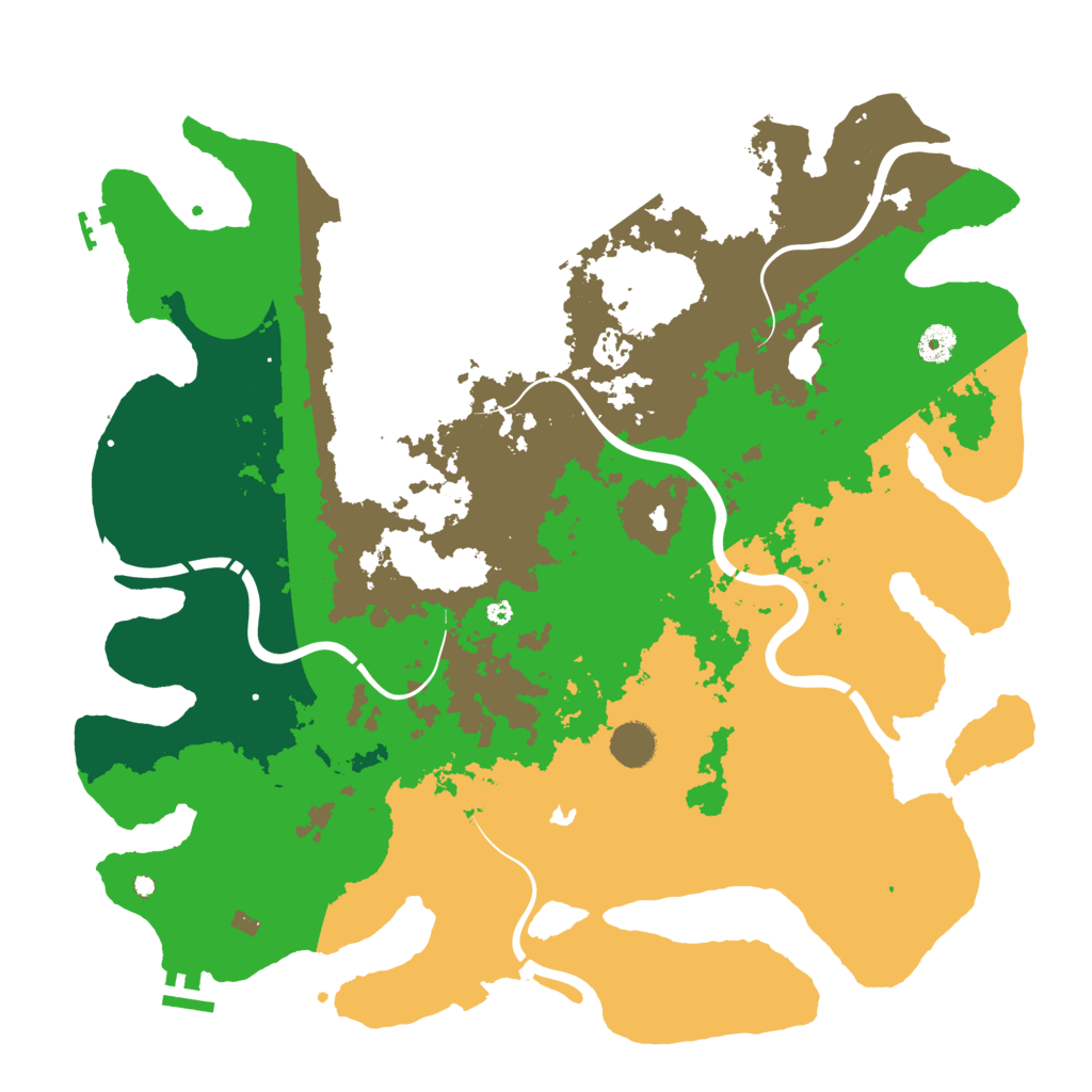 Biome Rust Map: Procedural Map, Size: 4250, Seed: 777666777