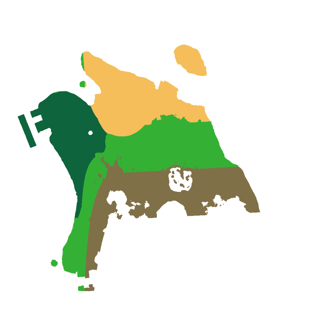 Biome Rust Map: Procedural Map, Size: 1850, Seed: 1520322971