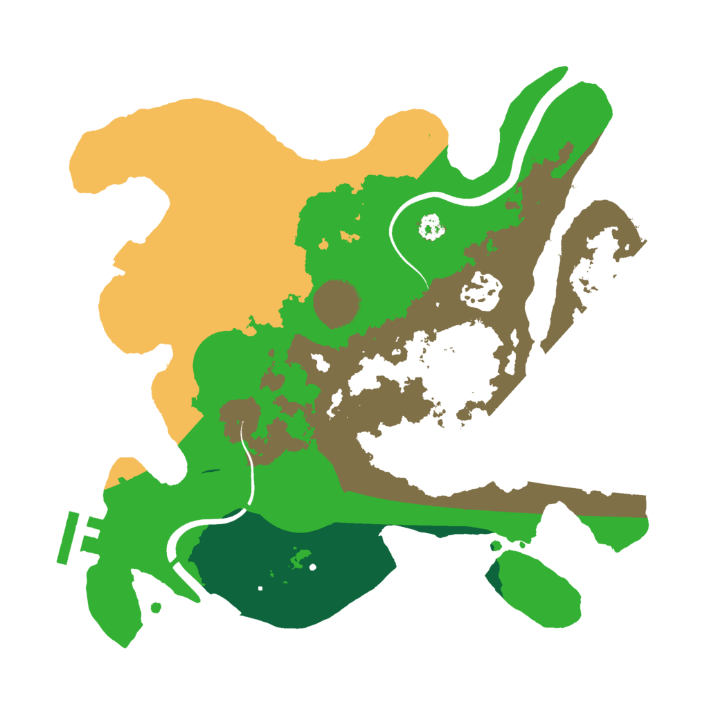 Biome Rust Map: Procedural Map, Size: 2700, Seed: 1792584119