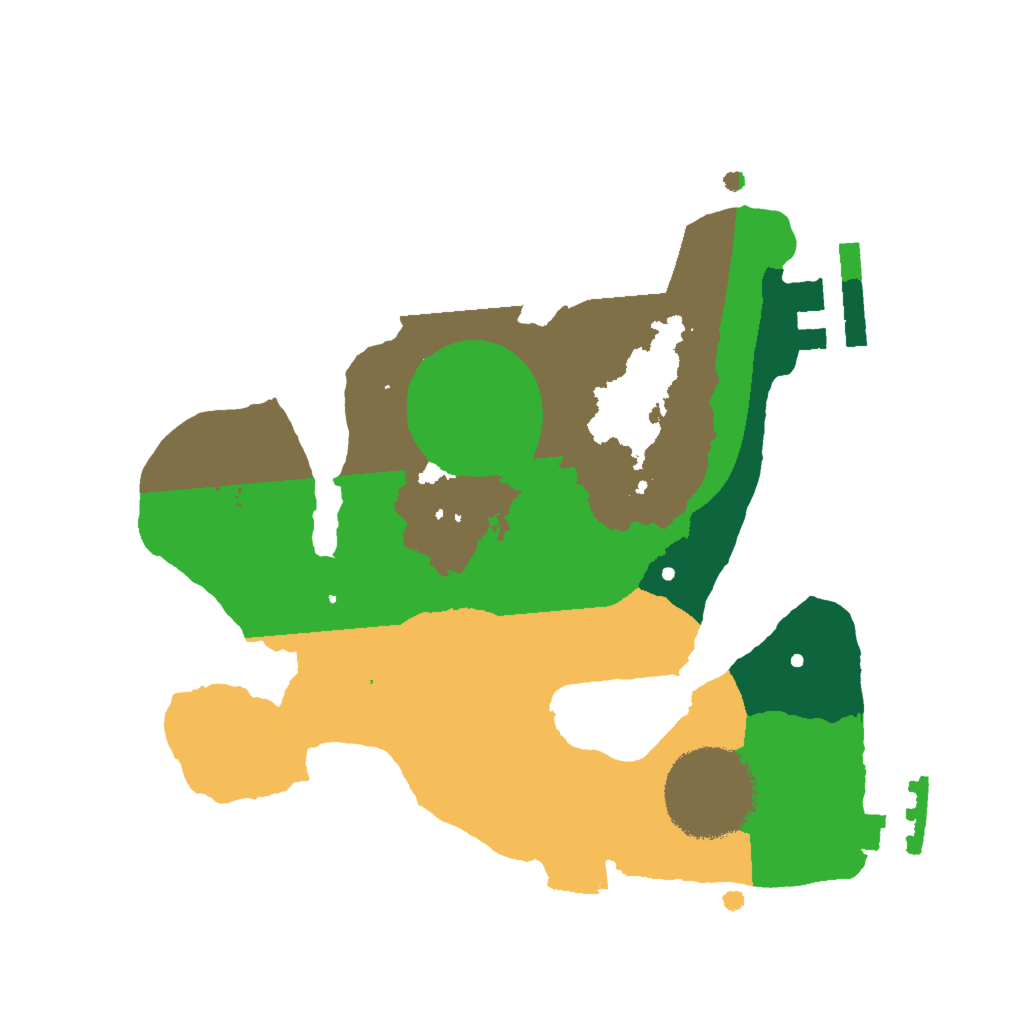 Biome Rust Map: Procedural Map, Size: 2000, Seed: 2121284005