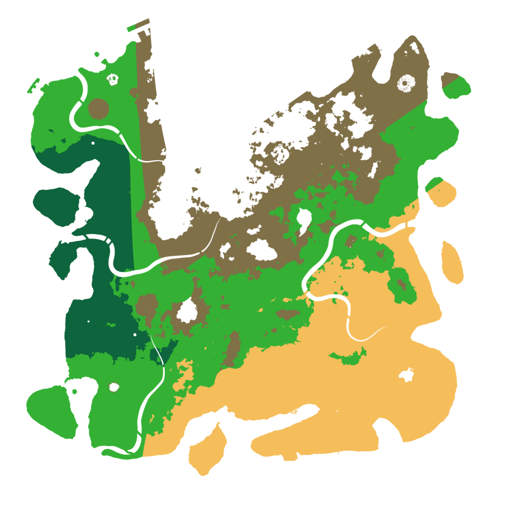 Biome Rust Map: Procedural Map, Size: 4250, Seed: 970293330