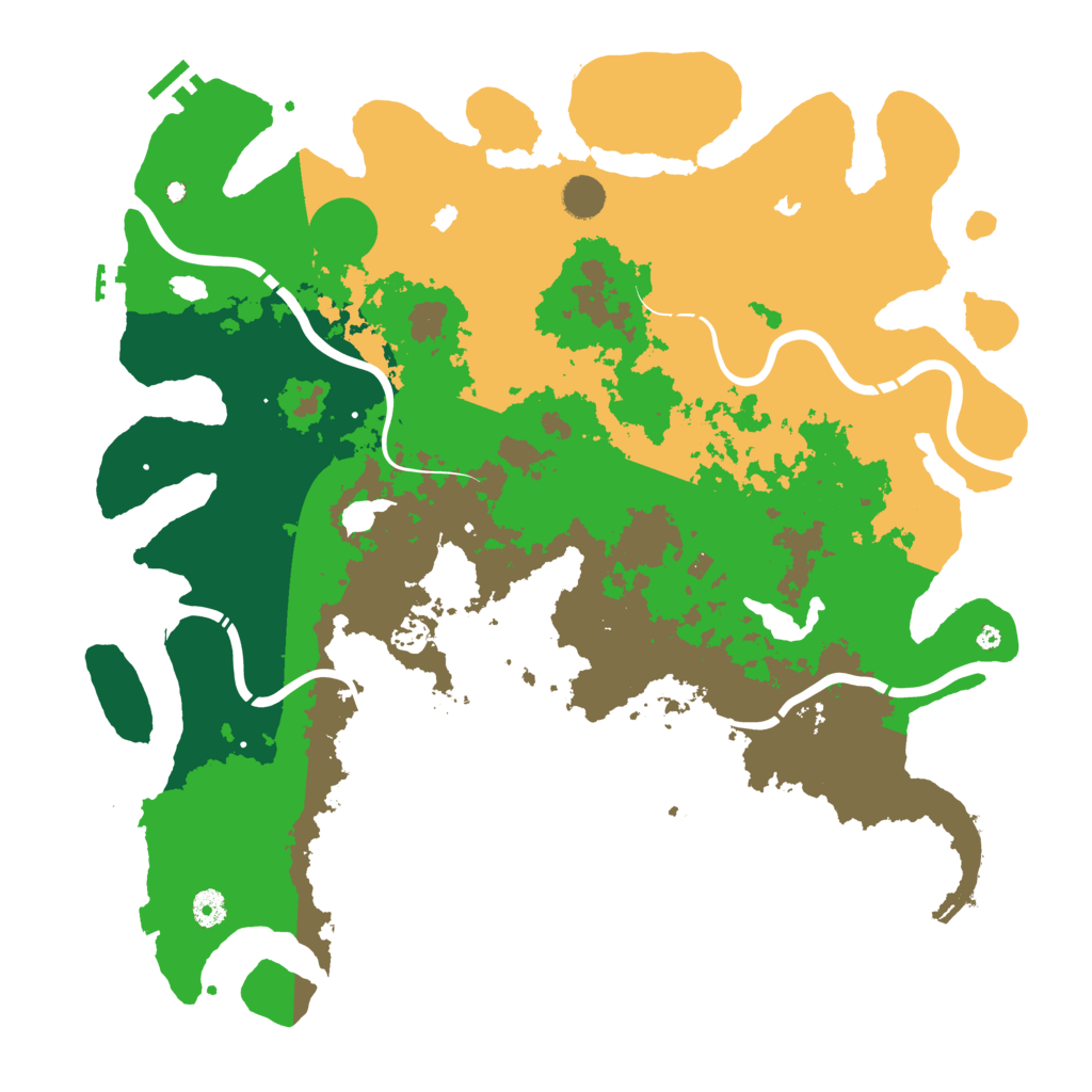 Biome Rust Map: Procedural Map, Size: 4500, Seed: 15312