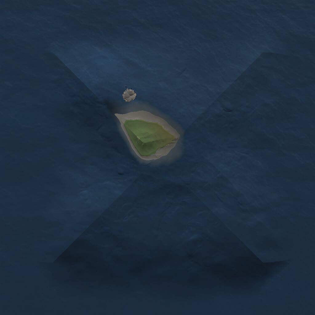 Rust Map: Procedural Map, Size: 1000, Seed: 71682, 3 Monuments