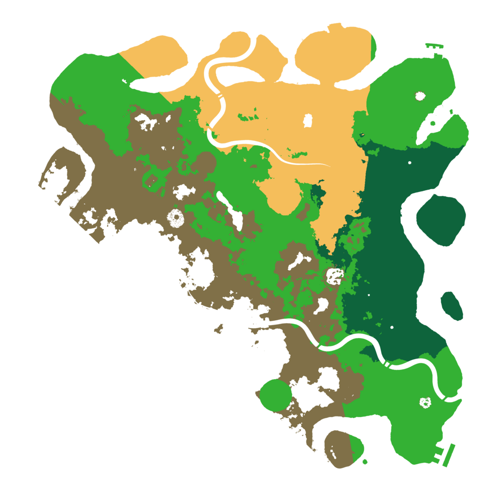 Biome Rust Map: Procedural Map, Size: 4250, Seed: 979669
